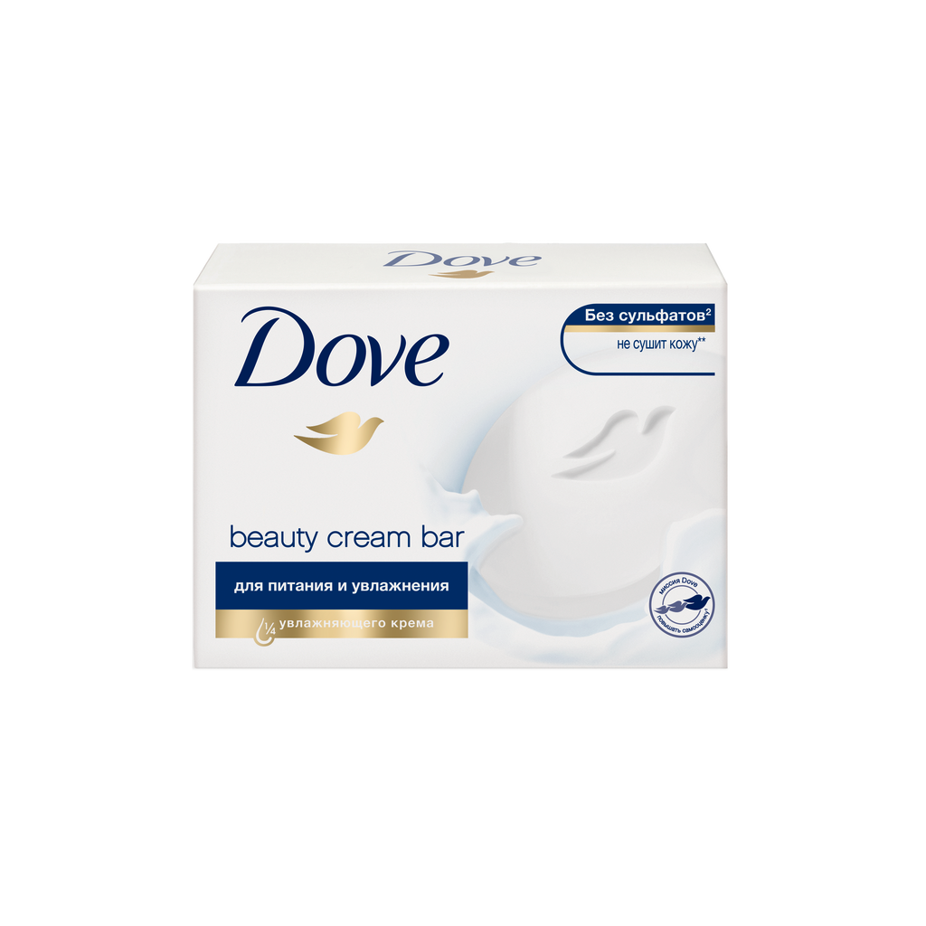 Dove Крем-мыло Красота и Уход, мыло, 135 г, 1 шт.