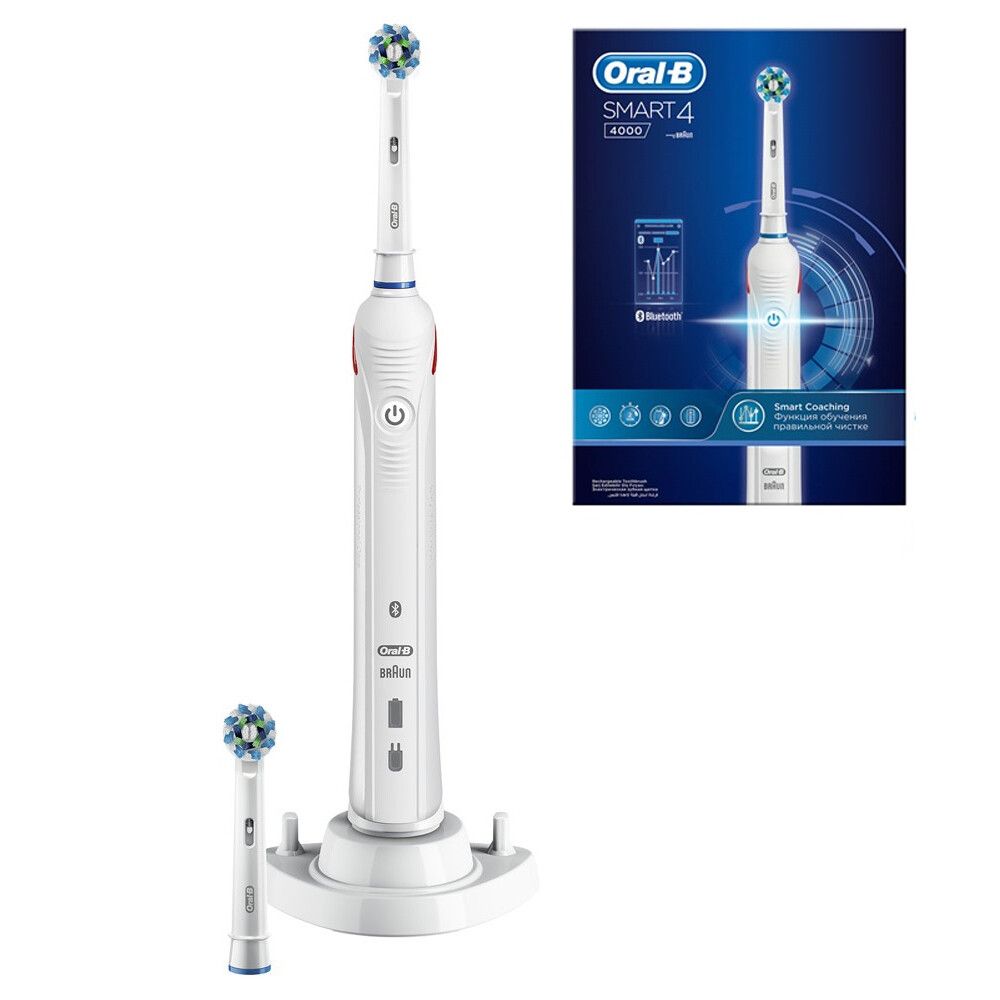 фото упаковки Oral-B Smart 4 4000 Зубная щетка электрическая