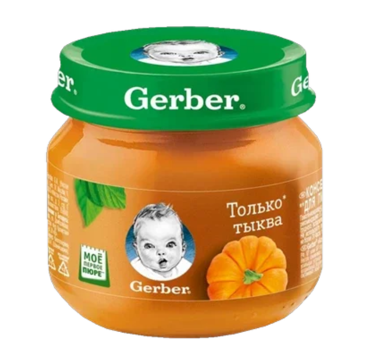 фото упаковки Gerber Пюре тыква