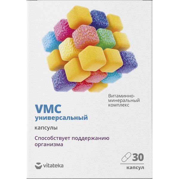 фото упаковки Vitateka Витаминно-минеральный комплекс универсальный VMC