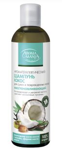Aroma Mania Шампунь для волос, кокос, шампунь, 250 мл, 1 шт.