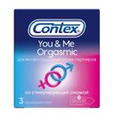 Презервативы Contex You&Me Orgasmic, презерватив, 3 шт.
