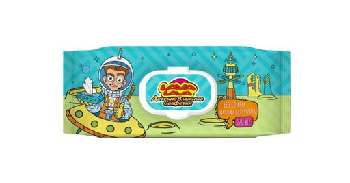 Lava Lava Салфетки влажные детские, салфетки влажные, 120 шт.