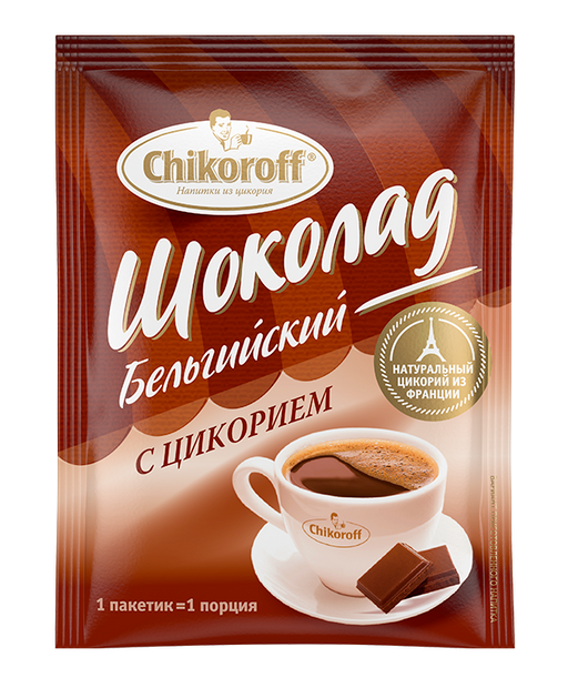 Chikoroff Цикорий шоколадный, 12 г, 1 шт.