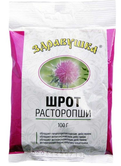 Расторопши шрот Здравушка, 100 г, 1 шт.