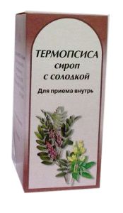 Термопсиса сироп с солодкой, сироп, 100 г, 1 шт.