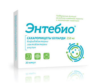 Энтебио, капсулы, Пробио Комплекс+Буларди, 30 шт.