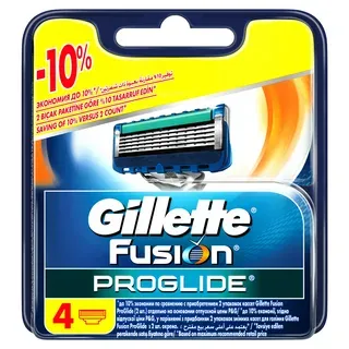 Gillette Fusion Proglide Кассеты, 4 шт.