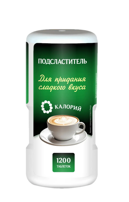 Подсластитель столовый, таблетки, 1200 шт.