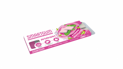 Smartgum Аланин В период менопаузы мята, жевательная резинка, 10 шт.